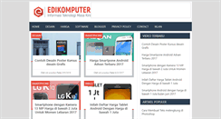 Desktop Screenshot of edikomputer.com