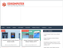 Tablet Screenshot of edikomputer.com